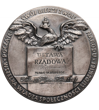 Polska, medal upamiętniający rocznicę uchwalenia Konstytucji 3 Maja, 1981