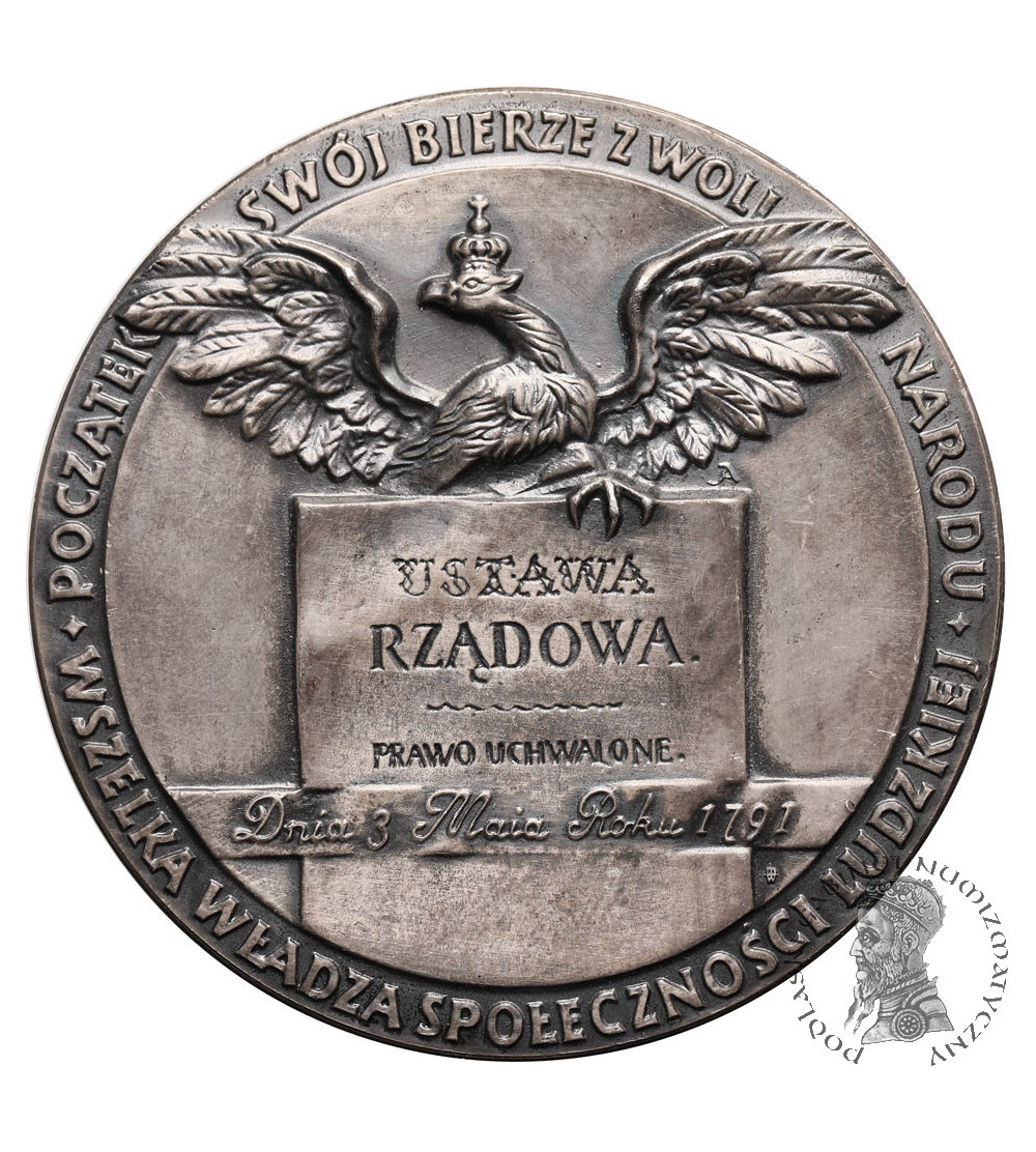 Polska, medal upamiętniający rocznicę uchwalenia Konstytucji 3 Maja, 1981