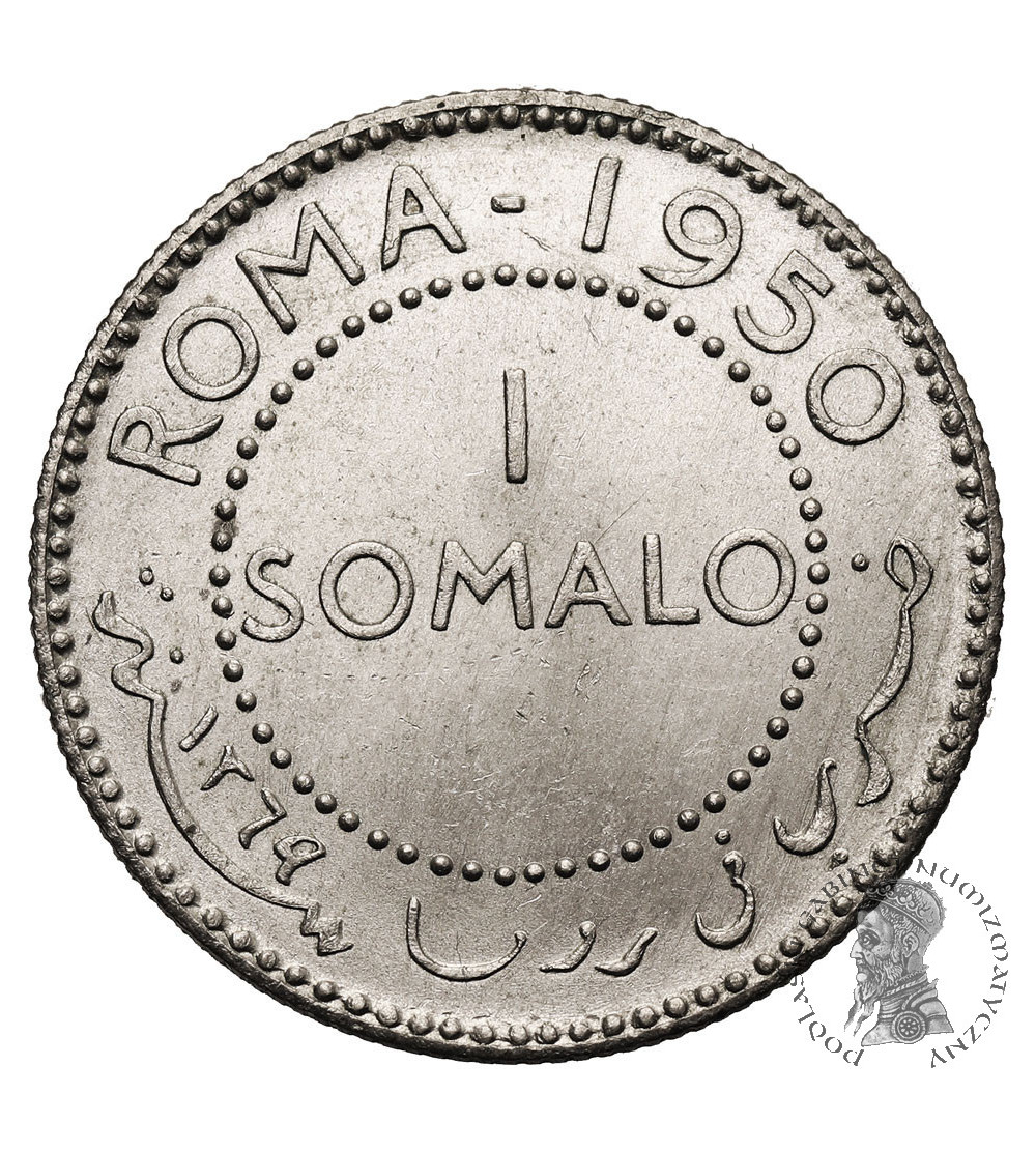 Somalia. 1 Somalo 1950