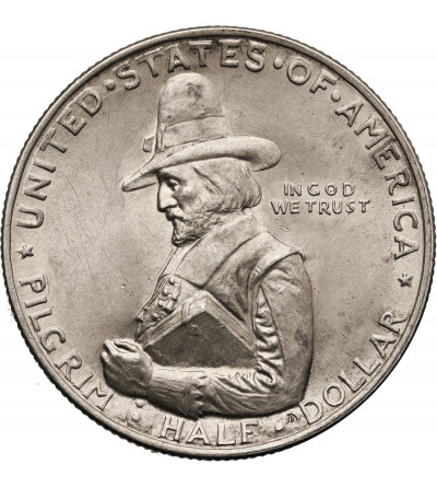 USA. 1/2 (Half) Dollar 1920, Pilgrim Tercentenary - Mayflower