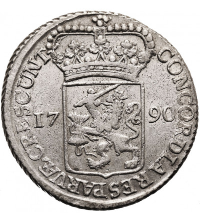 Niderlandy, Zachodnia Fryzja. Talar (Zilveren Dukaat / Silver Ducat) 1790