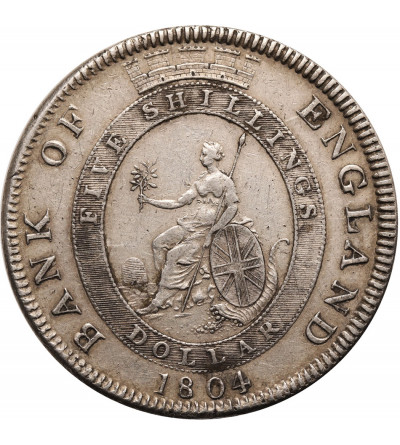 Great Britain, Bank of England. Dollar (5 Shillings) 1804, George III