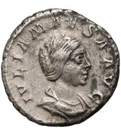 Roman Empire. Julia Maesa, Augusta 218-224/5 AD. AR Denarius, ca. 218-220 AD, Rome mint, Struck under Elagabalus