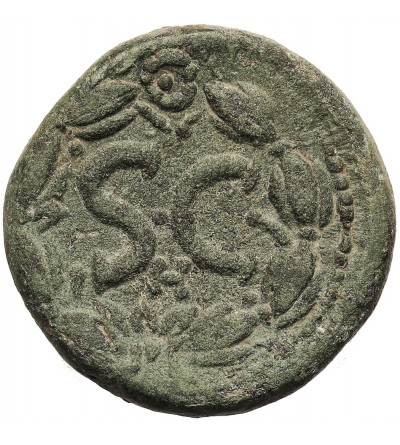 Rzym Cesarstwo - Prowincja. Syria, Seleucia Pieria. AE As 23 mm, Antioch, Antoninus Pius 138-161
