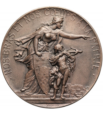 Switzerland. Medal for the Cantonal Shooting Festival of Neuchâtel in La Chaux-de-Fonds ,1886