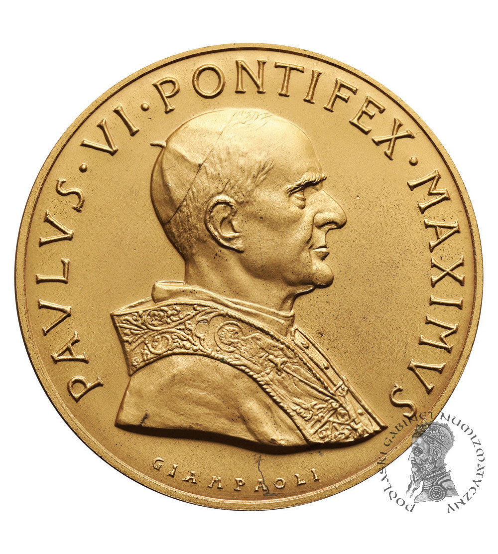 Vatican City. Paul VI, 1963 medal, (Concilium Oecumenicum Vaticanum II) the Second Ecumenical Council of the Vatican
