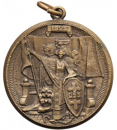 Litwa. Medal upamiętniający 20. rocznicę Kongresu Wileńskiego, 1925