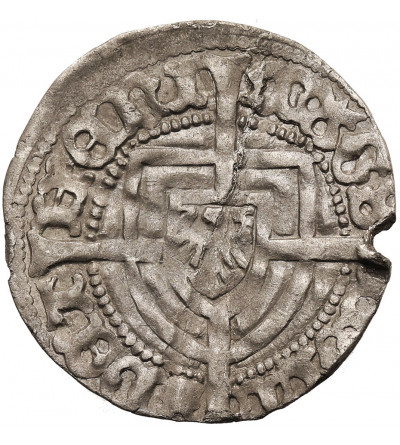 Teutonic Order / Deutscher Orden. Jan von Tiefen 1489-1497. Groschen no date, Konigsberg