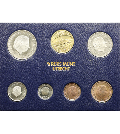 Niderlandy (Holandia). Oficjalny menniczy zestaw monet obiegowych 1980