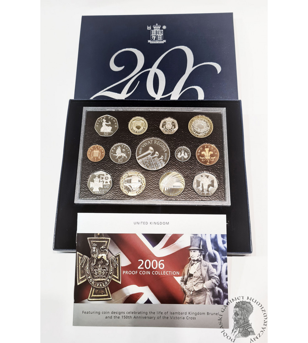 United Kingdom. The Royal Mint Proof set, 2006