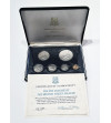 Brytyjskie Wyspy Dziewicze. Zestaw monet Proof 1974, ptaki - 6 sztuk