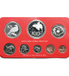 Papua Nowa Gwinea. Zestaw monet Proof 1976, Franklin Mint, zwierzęta - 8 sztuk
