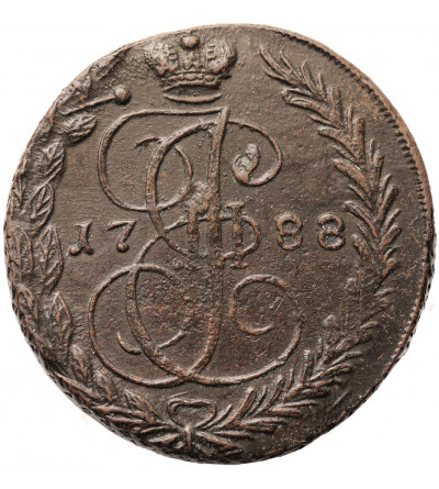 Rosja, Katarzyna II 1762-1796. 5 kopiejek 1788 EM, Jekaterinburg