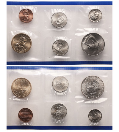 USA. Menniczy zestaw monet 2005 P, Philadelphia, 11 sztuk
