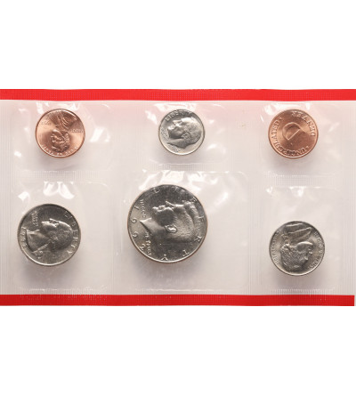 USA. Mint coin set 1987 D, Denver, 6 pcs