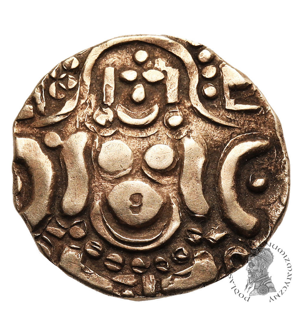 India. Gahadavalas of Kanauj, Govindachandra ca.1114-1154 AD. Gold Stater no date