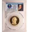 USA. Proof 1 Dollar 2010 S, San Francisco, 15th President James Buchanan - PCGS PR 69 DCAM