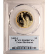 USA. Proof 1 dolar 2010 S, San Francisco, 15. Prezydent James Buchanan - PCGS PR 69 DCAM