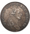 Sweden, Gustav III 1771-1792. Riksdaler 1783 OL, Stockholm
