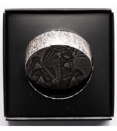 Czad. 3000 Franków 2016, Egyptian Relic Series King Tut (Seria egipskich relikwii - Król Tut), 5 uncji srebra .999