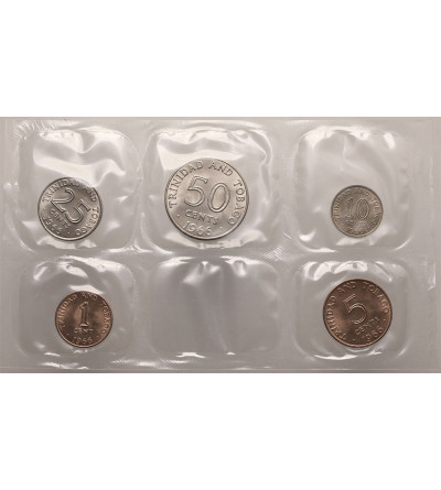 Trinidad & Tobago. Annual Coin Set 1966
