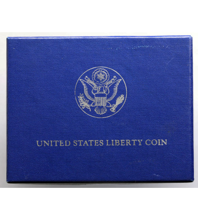 USA. 1/2 Dollar 1986 D, Denver, Statue of Liberty / Nation of Immigrants