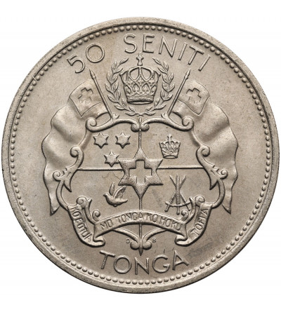 Tonga. 50 Senti 1967, Koronacja Taufa'ahau Tupou IV