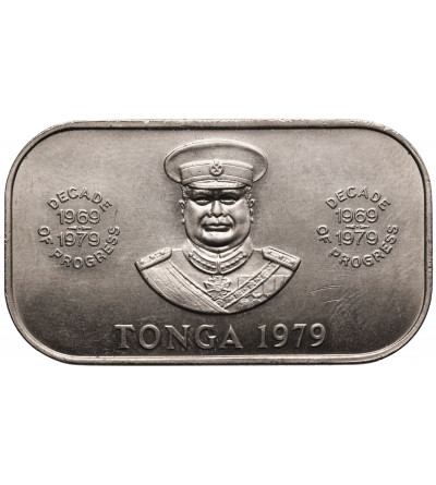 Tonga (Taufa'ahau Tupou IV). 1 Pa'anga 1979, F.A.O. / Program Współpracy Technicznej
