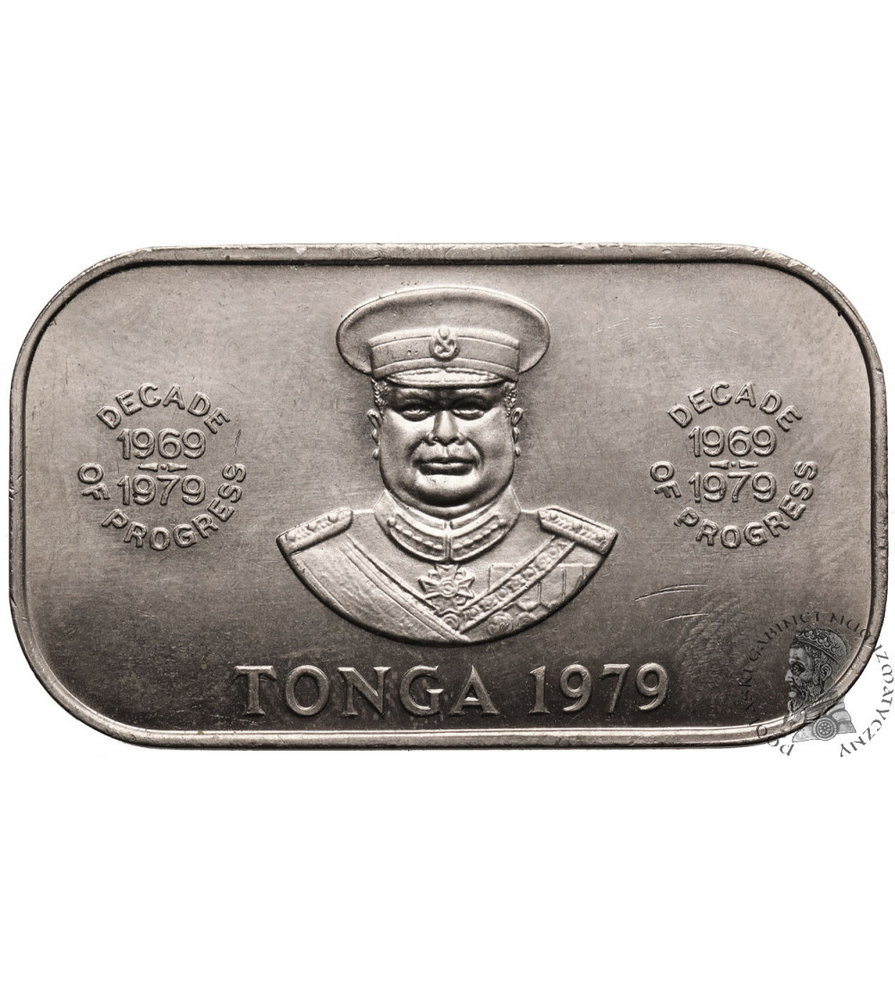 Tonga (Taufa'ahau Tupou IV). 1 Pa'anga 1979, F.A.O. / Technical Cooperation Program