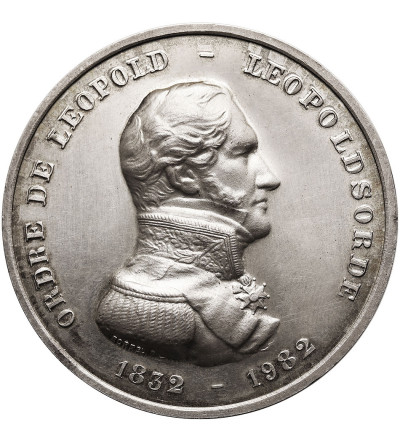Belgium. Medal 1982, commemorating the 150th anniversary of the Order of Leopold, 1832-1982
