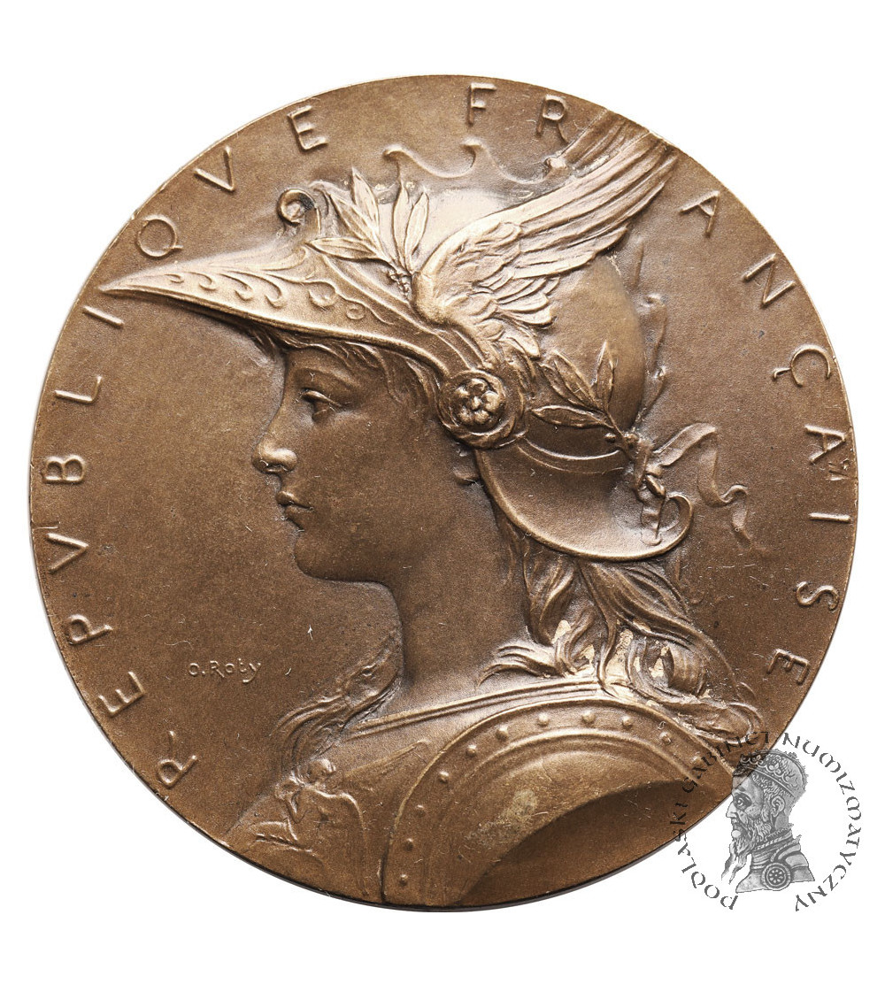 Indochiny Francuskie. Medal z Wystawy Światowej w Hanoi 1902-1903