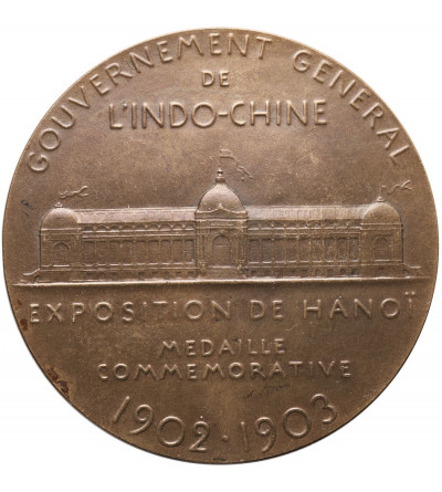 French Indochina. Medal from the Hanoi World Exposition 1902-1903