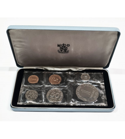 Trinidad i Tobago. Proof Set 1970 - 6 monet, Royal Mint