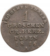 Grand Duchy of Posen (Großherzogtum Posen). Groschen 1816 A, Berlin