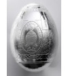 Cameroon, Republic. 5000 Francs 2016, Proof, Silver commemorative coin, 'Trans-Siberian Railway Egg'