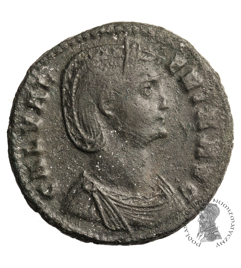 Rzym Cesarstwo. Galeria Waleria 293-311. AE Folis, ok. 308-309 AD (25 mm), Cyzicus (Kyzikos)