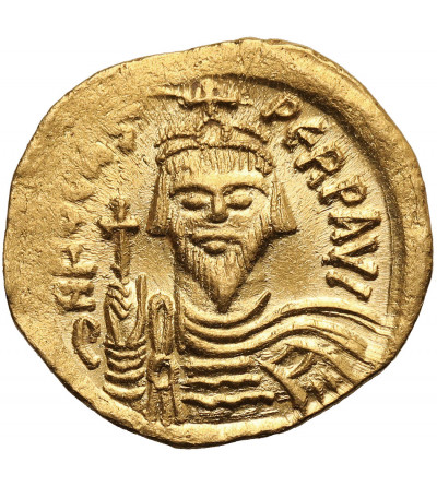 Bizancjum, Fokas, 602-610 AD. AV Solid, ok 607-610 AD, mennica Konstantynopol,