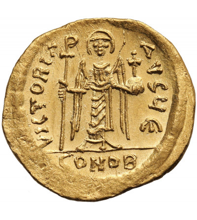 Byzantine Empire, Phocas, 602-610 AD. AV Solidus, ca. 607-610 AD, Constantinopolis Mint