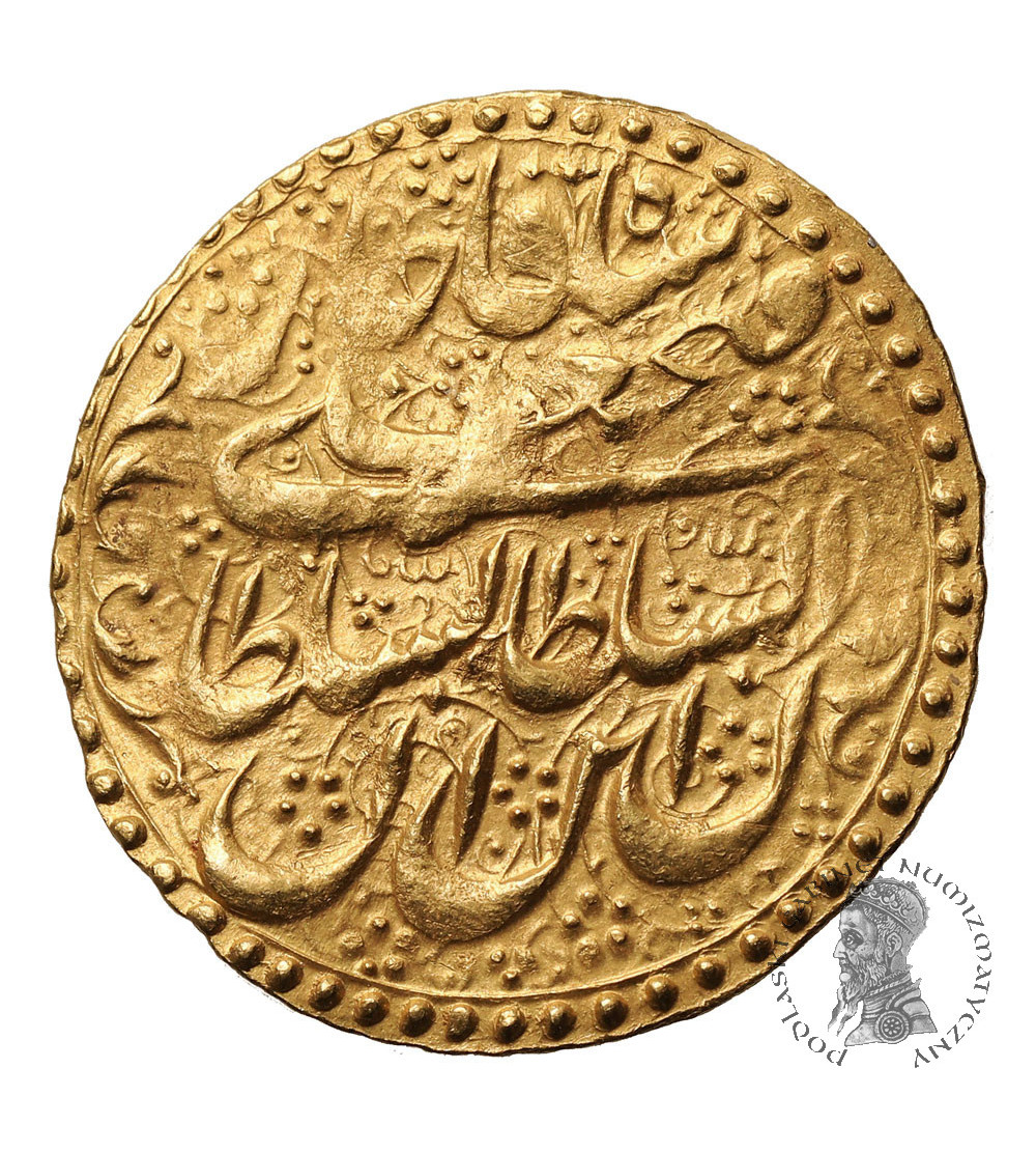 Iran / Persja. Dynastia - Kadżarowie. Fath Ali Shah, 1797-1834 AD. AV Toman, AH 1232 / 1816/ 1817 AD, mennica Yazd (Jazd)