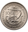 Cypr. 100 Mils 1957, Royal Mint