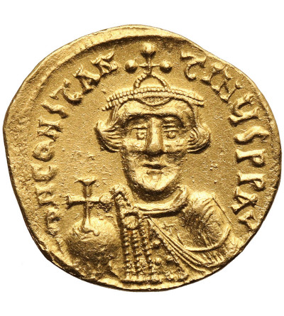Bizancjum, Konstans II, 641-668. AV Solid, ok. 642-646/47 AD, mennica Konstantynopol