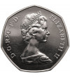 Great Britain. 50 Pence 1973 Proof, Royal Mint