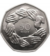 Wielka Brytania. 50 Pensów 1973 Proof, Royal Mint