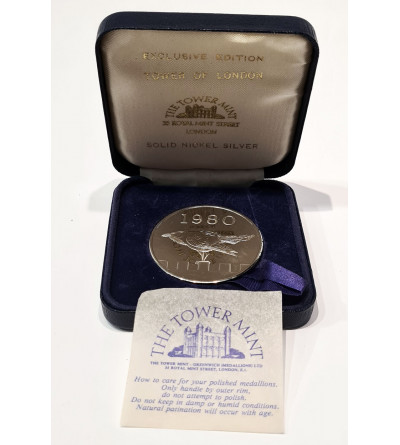 Wielka Brytania. Medal Tower of London 1980, Proof