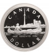 Kanada. 1 Dollar 1984 Proof, 150. rocznica Toronto
