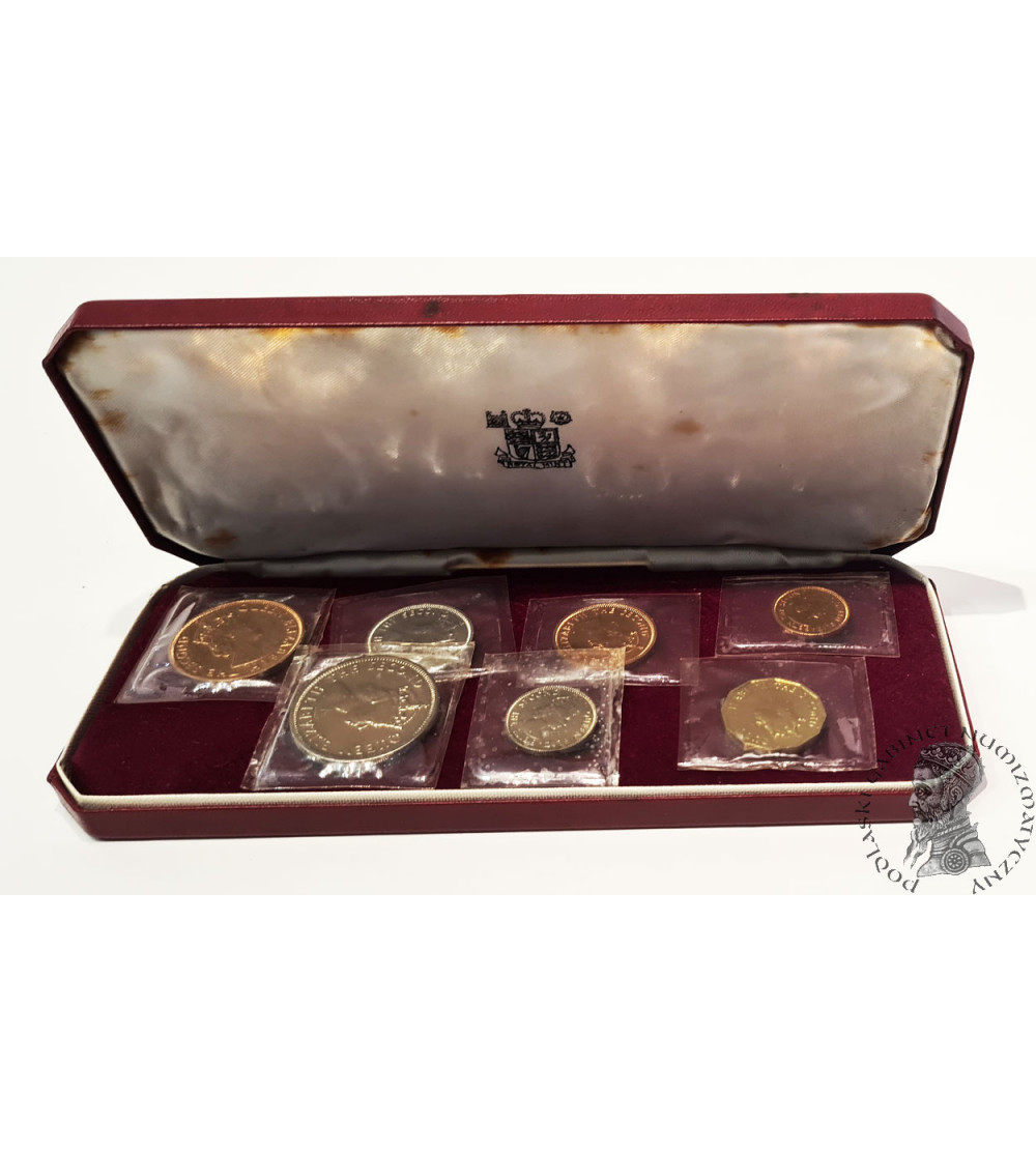 Seszele. Proof Set 1969, Royal Mint