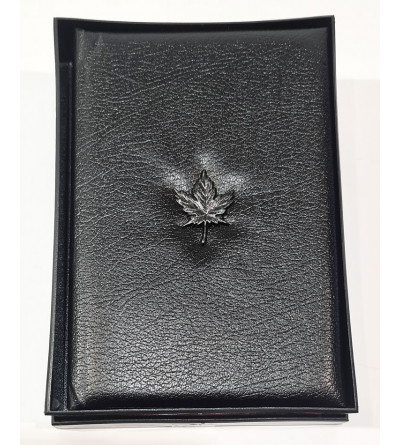 Kanada. Luksusowy Double Dollar Proof Set 1997, Szczyt hokejowy Kanada / Rosja - 8 monet