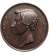 Belgium, Leopold I (1831-1865). Medal 1853, commemorating Leopold the Duke of Brabant, by L. Wiener