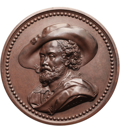 Belgium, Leopold I (1831-1865). Bronze medal 1840 on the bicentennial of the death of Peter Paul Rubens