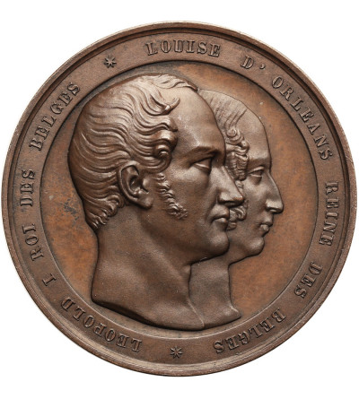 Belgia, Leopold I (1831-1865). Medal 1835, upamiętniający narodziny księcia Leopolda Louisa Philippe Marie Victora
